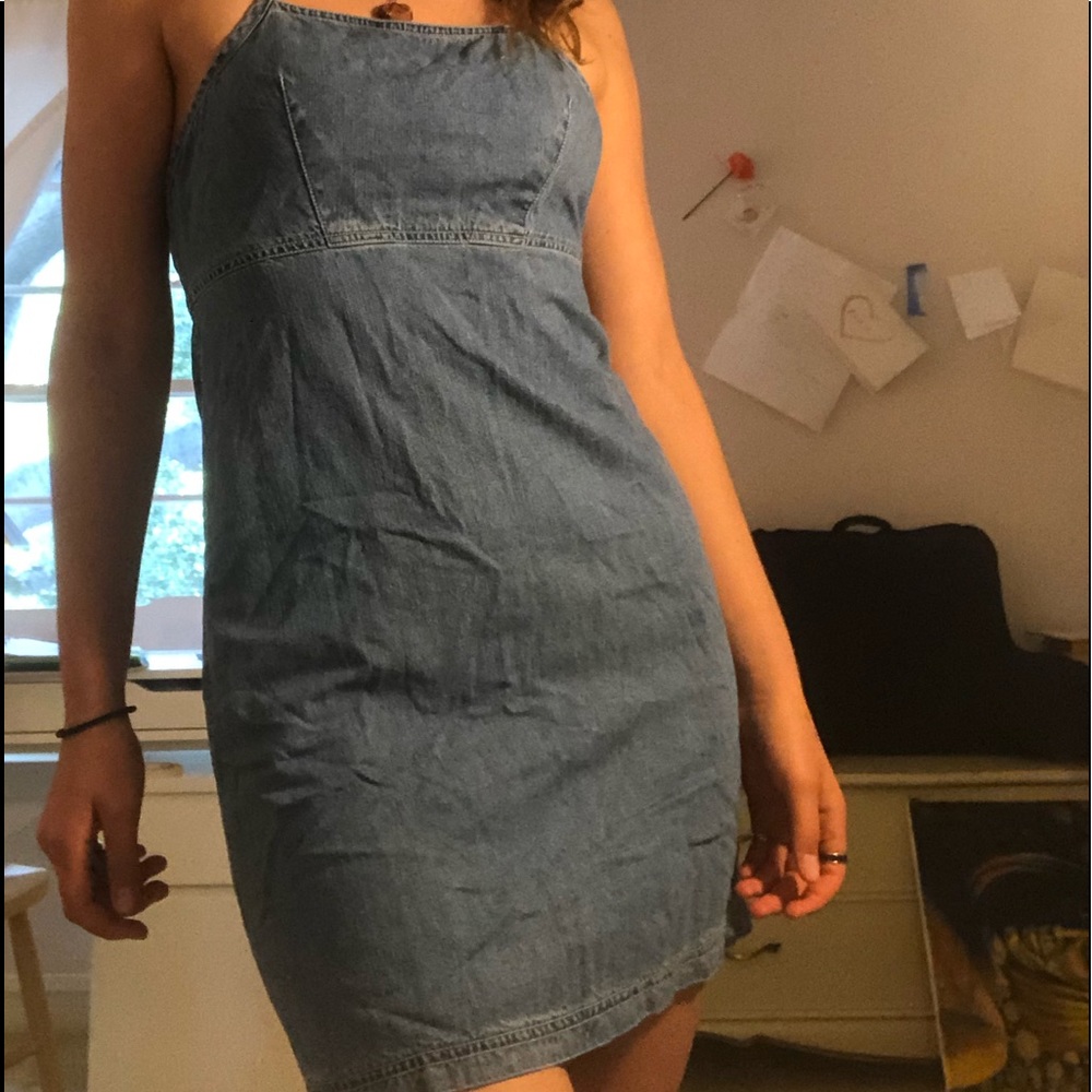 URBAN OUTFITTERS BDG DENIM MINI DRESS!!